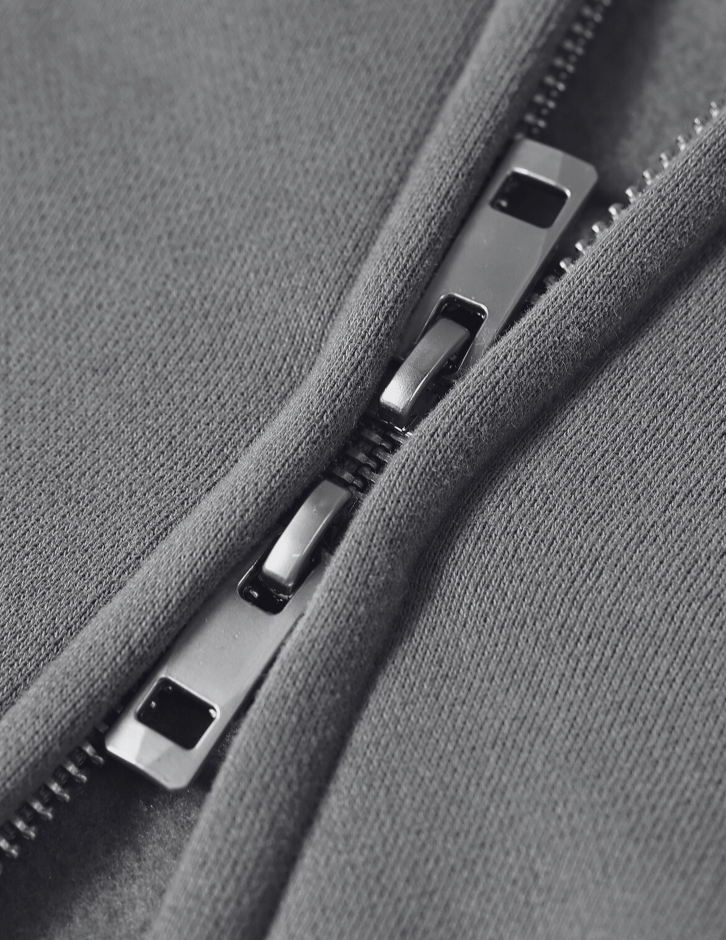 "PRETTY PEOPLE LIKE K-POP" zip up hoodie - slate grey preorder