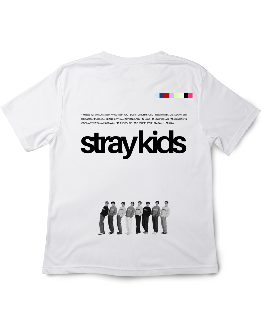 Stray Kids Discography T-Shirt