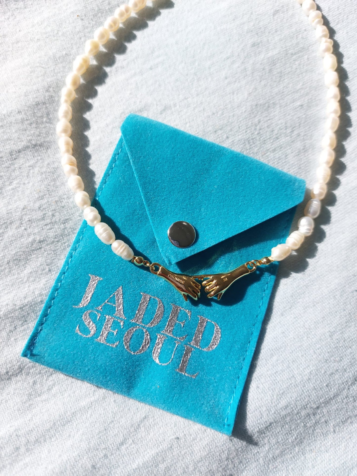 Promise - Jimin Pearl Necklace