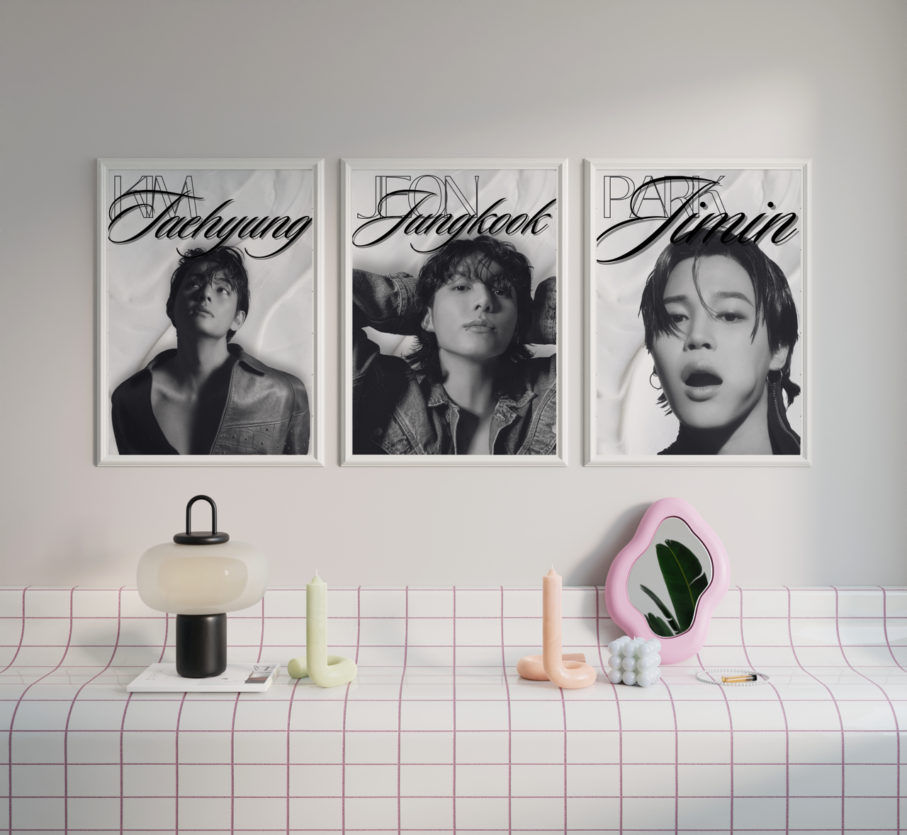 BTS Monochrome Prints (Digital Download)