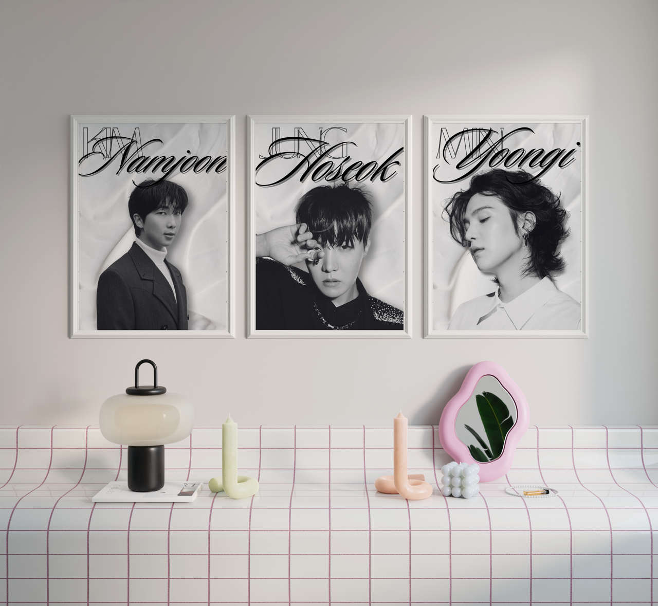 BTS Monochrome Prints (Digital Download)