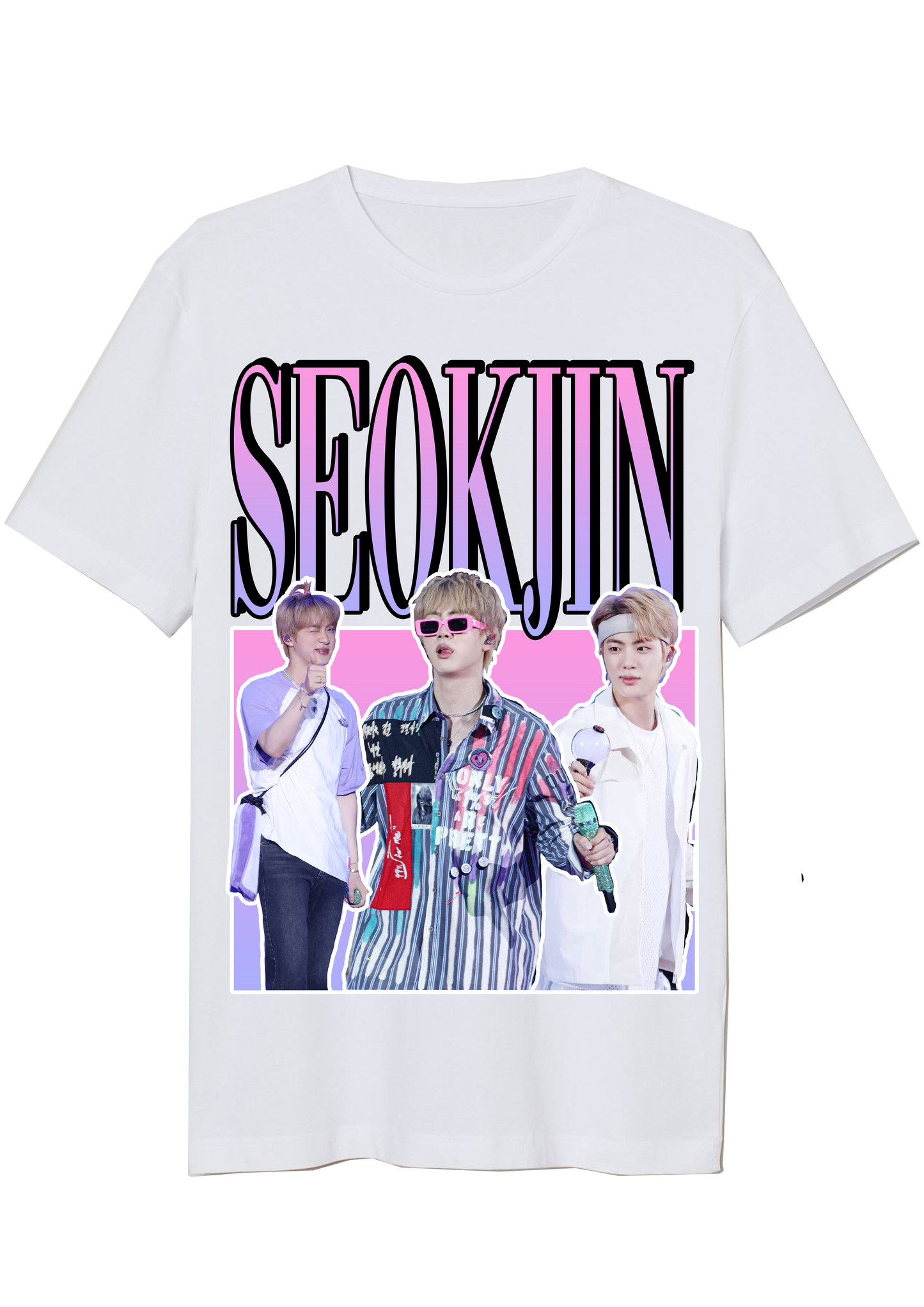 Sowoozoo Seokjin Inspired BTS Vintage T-Shirt