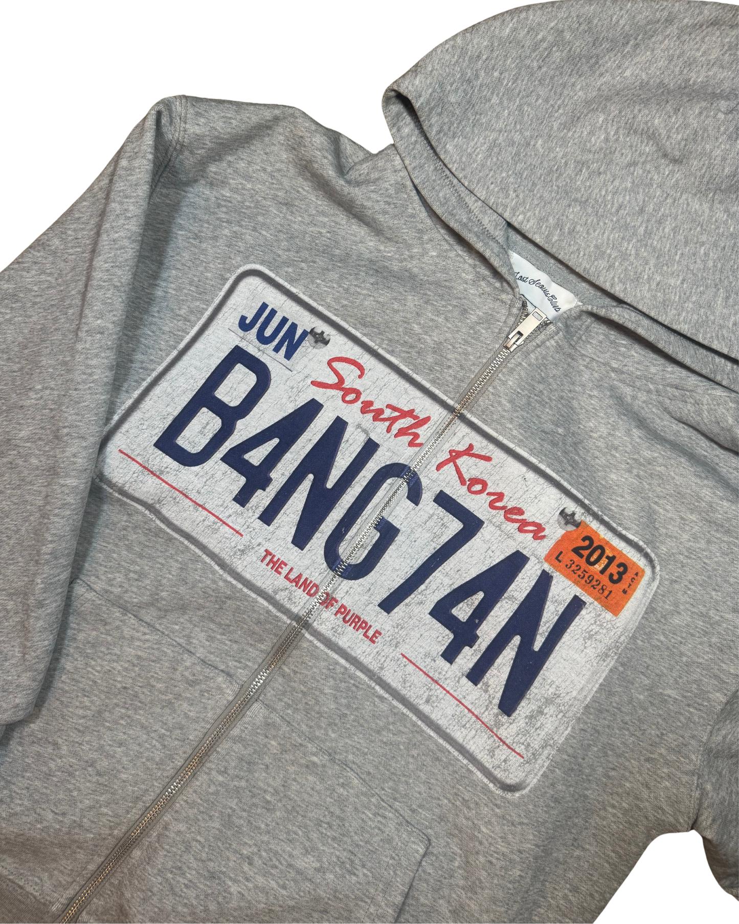 BANGTAN LICENCE PLATE HOODIE [PREORDER]