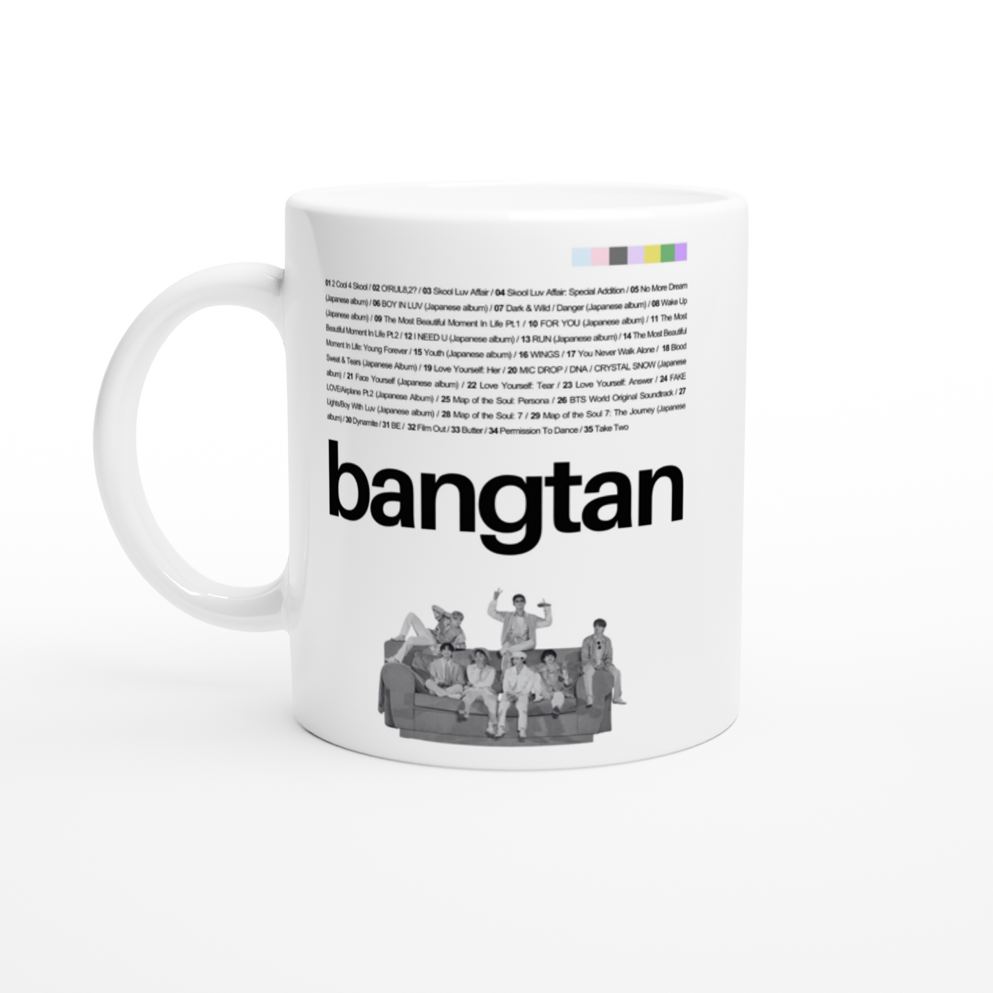 BTS Discography Mug