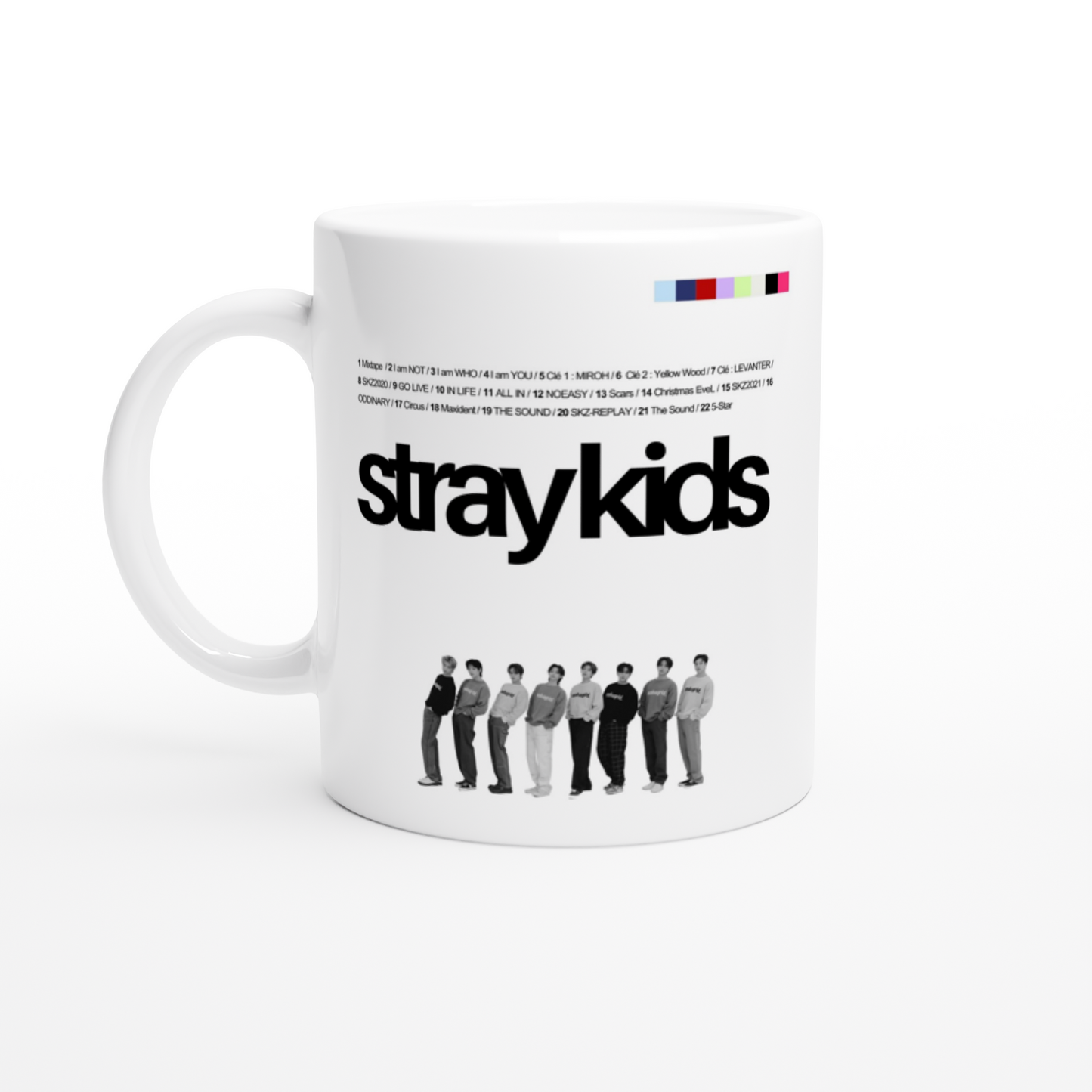 Stray Kids Discography Mug