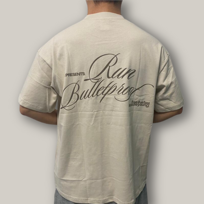 Run Bulletproof Oversized Puff Print T-Shirt