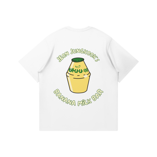 JUNGKOOK'S BANANA MILK BAR T-SHIRT