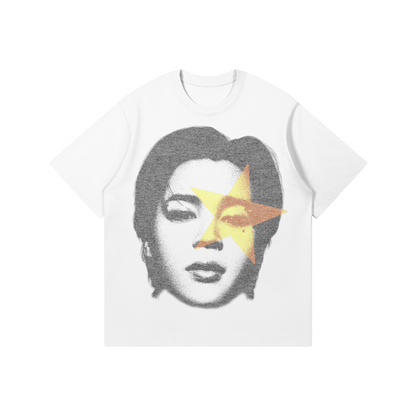 JIMIN STAR BIG HEAD T-SHIRT – LOST SEOULS CLUB