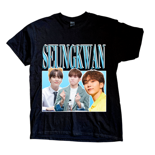 Seungkwan Seventeen Vintage T-Shirt