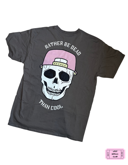 JJK Rather Be Dead Than Cool Vintage T-Shirt