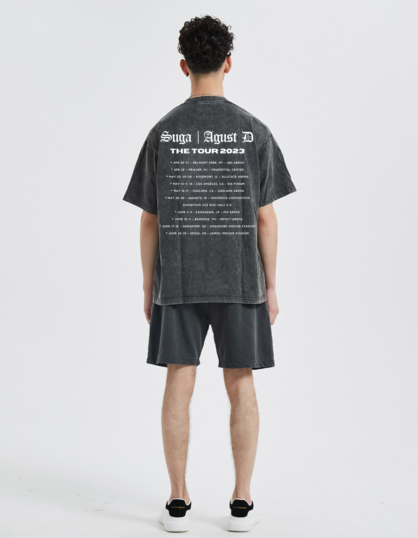 SUGA | AGUST D Tour T-Shirt - Grey