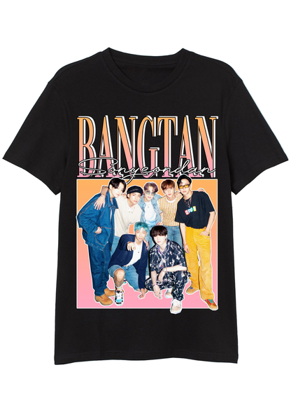 Kids BTS Dynamite Era Inspired Vintage T-Shirt
