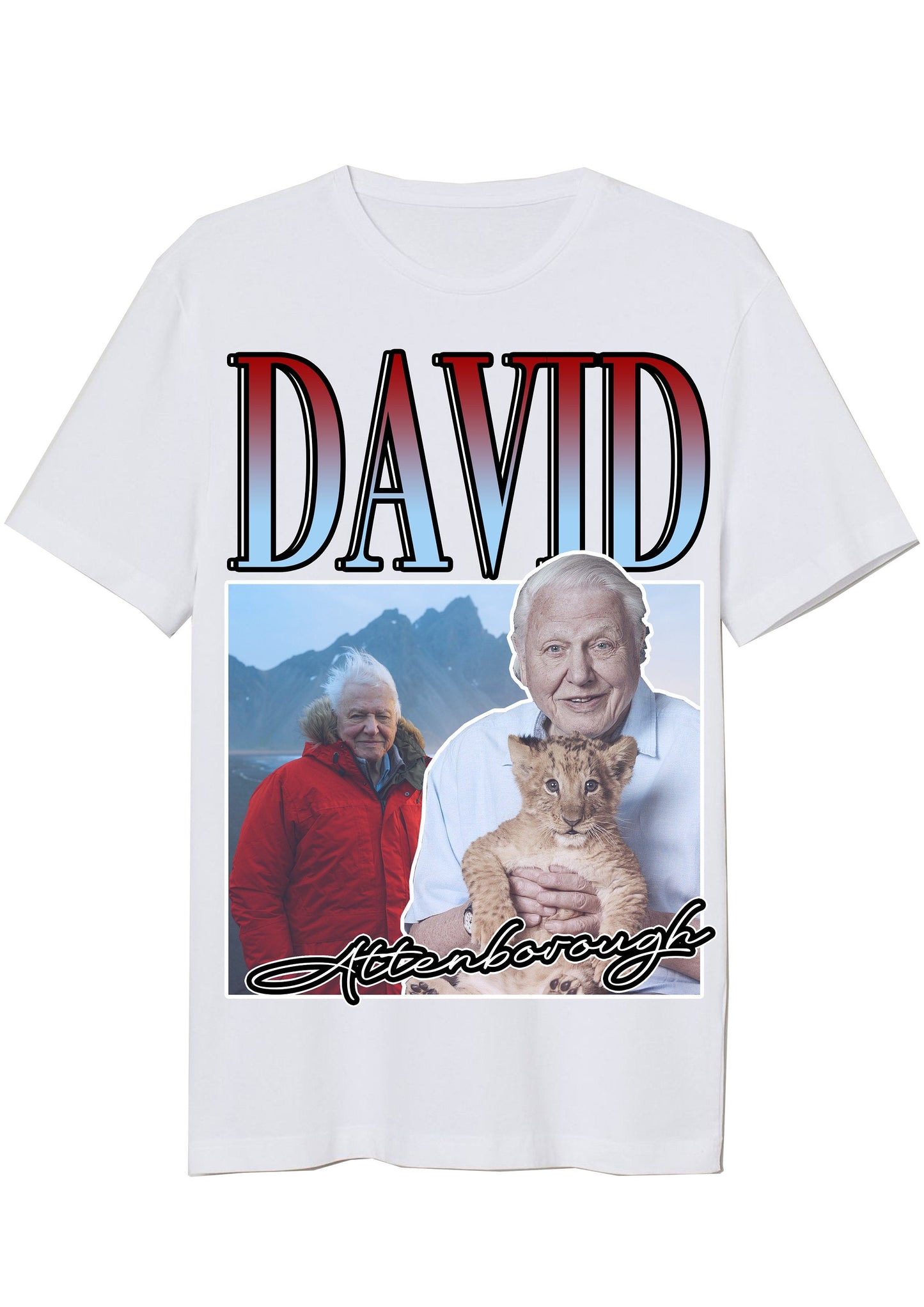 David Attenborough Vintage T-Shirt