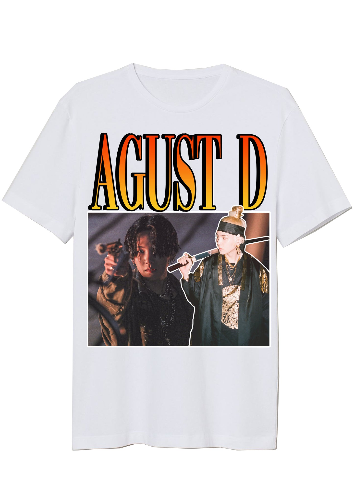 Kids Agust D Daechwita Inspired Vintage T-Shirt
