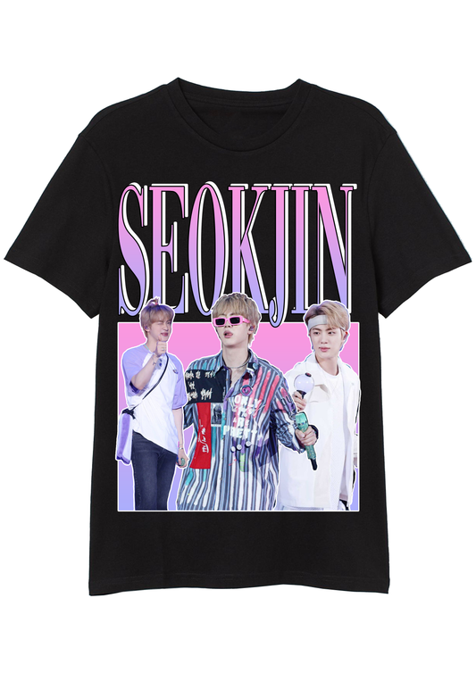 Sowoozoo Seokjin Inspired BTS Vintage T-Shirt