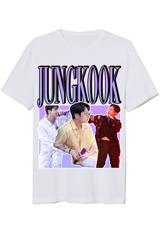 Bts Jungkook Kpop Sweatshirt 3D Tee V5 Bangtan Jk Merch Unisex